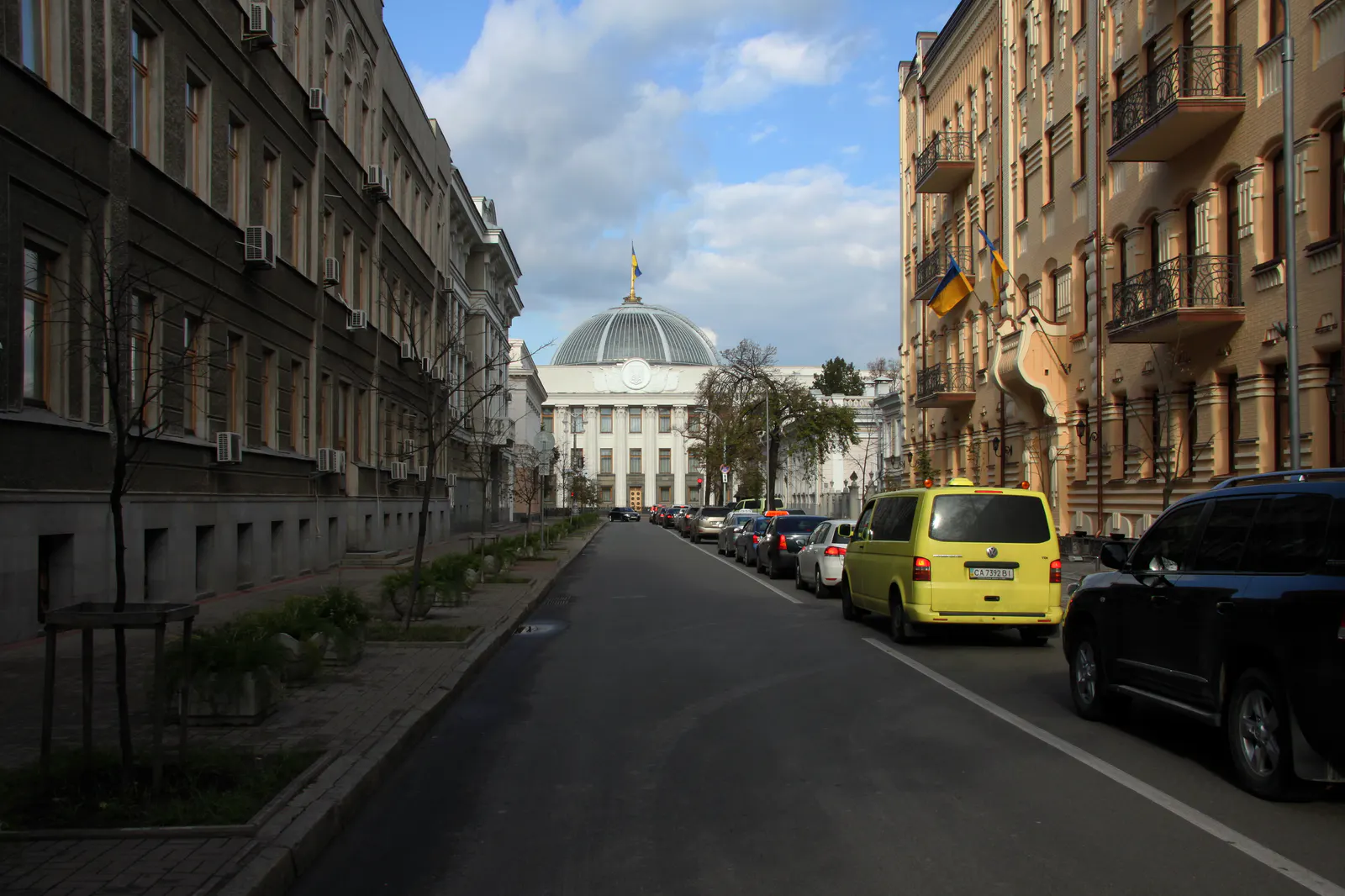 Clădirea Radei Supreme din Kiev, fotografie de arhivă din 2013