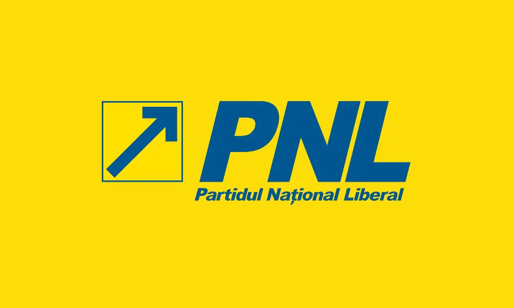 Drapelul PNL, imagine ilustrativă; nu o prezintă pe Oana Gheorghiu sau pe Alexandru Muraru